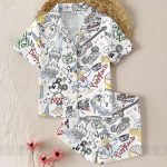 Matching Mickey Minnie Donald Family Pajamas, DN Sketch Family Pajamas, Family DN Trip PJs - Image 3
