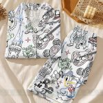 Matching Mickey Minnie Donald Family Pajamas, DN Sketch Family Pajamas, Family DN Trip PJs - Image 5