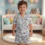 Matching Mickey Minnie Donald Family Pajamas, DN Sketch Family Pajamas, Family DN Trip PJs - Image 6
