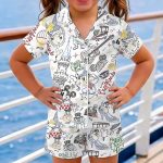 Matching Mickey Minnie Donald Family Pajamas, DN Sketch Family Pajamas, Family DN Trip PJs - Image 7