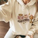 New Achievement Hoodie Donut Trophy Sci-Fi Graphic Shirt
