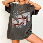 New York Knicks Comfort Colors Shirt, OG Anunoby 8 Vintage Graphic Basketball T-shirt, Knicks t-shirt