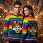 Not Today Jesus Ugly Christmas Sweater