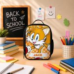 Personalized Tails SN School Backpack, SN Tails School Bag, DN Back to School Gift 4516867177 - Image 11