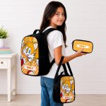 Personalized Tails SN School Backpack, SN Tails School Bag, DN Back to School Gift 4516867177 - Image 7