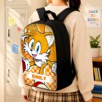 Personalized Tails SN School Backpack, SN Tails School Pencil Bag, DN Back to School Gift 4524477157 - Image 12