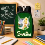 Personalized Tinker Bell Backpack, Custom Name Fairy School Bag, Back To School Gift 4522756160 - Image 11
