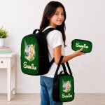 Personalized Tinker Bell Backpack, Custom Name Fairy School Bag, Back To School Gift 4522756160 - Image 4
