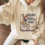 Project Hail Mary Hoodie Grumpy Angry Stupid Sci Fi Space Humor Tee