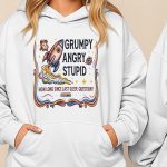 Project Hail Mary Hoodie Grumpy Angry Stupid Sci Fi Space Humor Tee - Image 2