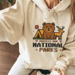 Protect Our National Parks Hoodie, Vintage Hiking Tee, Granola Girl Nature Shirt