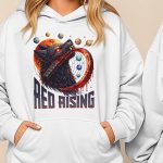 Red Rising Howlers Hoodie Darrow Inspired Sci-Fi Fan Shirt, Unisex Book Series Merch - Image 2