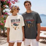 Red Rising - Iron Rain Comfort Colors Shirt Per Aspera Ad Astra - Image 3