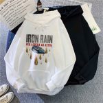 Red Rising - Iron Rain Hoodie Per Aspera Ad Astra - Image 2