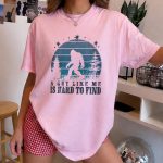 Retro Bigfoot Shirt, A Guy Like Me Is Hard To Find Graphic Tee - Image 2