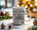 Rocky the Alien Mug, Project Hail Mary, Sci-Fi Book Gift