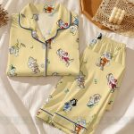 Snow White Seven Dwarfs Satin Pajama Set (Short or Long)