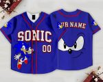 SN Baseball Jersey, Blue Varsity Style, Kids and Adults Summer Vacation