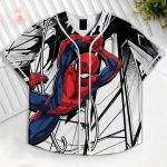 Spider-Man Baseball Jersey, Kids Youth Adult Varsity Summer Vacation - Image 3