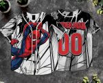 Spider-Man Baseball Jersey, Kids Youth Adult Varsity Summer Vacation - Image 7