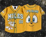 Tails Miles Baseball Jersey, SN Character Summer Vacation Apparel - Image 4