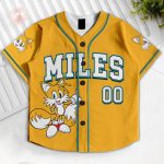 Tails Miles Baseball Jersey, SN Character Summer Vacation Apparel - Image 7