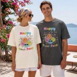 Teacher Comfort Colors Shirt Happy To See Your Face, Back to School Gift - Image 2