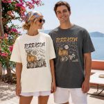 Terrasen Deer Graphic Comfort Colors Shirt, Bookish Fantasy Reader Apparel - Image 2