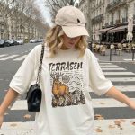 Terrasen Deer Graphic Comfort Colors Shirt, Bookish Fantasy Reader Apparel - Image 3
