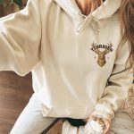 Terrasen Hoodie, The World Will Be Saved By Dreamers, Deer Graphic Sweatshirt - Image 2