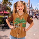 Toy Story Slinky Dog Baseball Jersey, Kids Youth Adult Varsity Summer Vacation - Image 4
