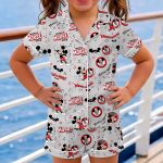 Vintage 1955 Mouse Club Family Pajamas, Grey Classic Mouse Matching PJs, Matching Family Set - Image 8