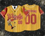 Woody Toy Story Baseball Jersey, Kids Youth Adult Summer Vacation - Image 4