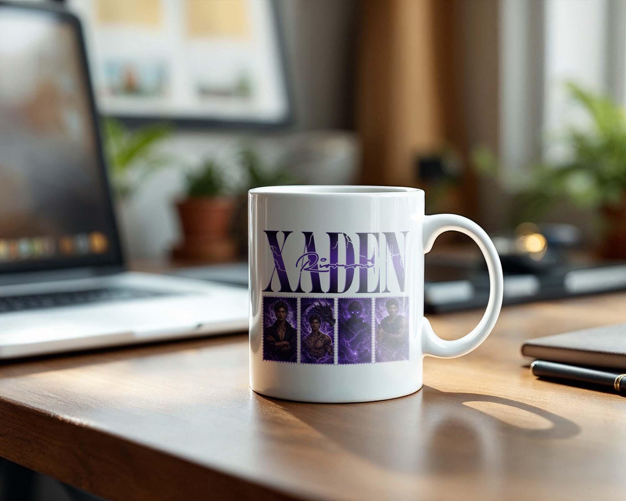 Xaden Riorson House, Aretia Iron Flame, Violet Sorrengail Basgiath War College Dragon Rider , Bookish Mug Xaden Riorson House, Aretia Iron Flame, Violet Sorrengail Basgiath War College Dragon Rider , Bookish Mug - Image 1