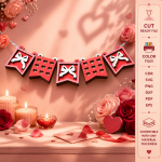 Valentine's day beach sign laser cut file digital download instant download SVG DXF PDF PNG EPS CDR - Image 19