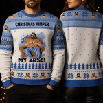Christmas Jumper, Ugly Christmas Sweater, Funny, Festive, Gift.