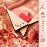 Valentine's day beach sign laser cut file digital download instant download SVG DXF PDF PNG EPS CDR - Image 10