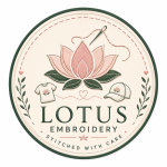 Lotus Embroidery