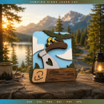 Camping Sign Bundle SVG - Image 9