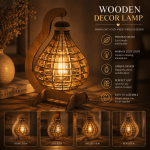 Wooden Decor Lamp, Laser Cut Lamp File, SVG DXF AI EPS PDF, Wooden Hanging Lamp, Glowforge File, LightBurn Template, CNC Wood Craft Pattern, Modern Home Decor, DIY Wooden Lamp, Digital Download, Instant Download