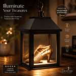 Luxury Hanging Lantern Shoe Display PNG | Elegant Vintage Fashion Wall Art | High Resolution Digital Download | Printable Home Decor - Image 2