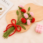 Mini Rose Crochet Pattern PDF, Realistic Crochet Rose Bouquet Pattern, Tiny Rose Flower Tutorial, Digital Download - Image 2