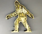 Bigfoot SVG 9 Layer Laser Cut File, Sasquatch Laser File - Image 5