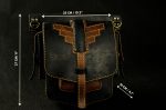 Leather Biker Hip Bag Pattern Set: PDF & DXF Template - Image 5