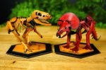 Leather Triceratops Pattern: PDF & DXF Template - Image 4