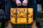 Leather Laptop Bag Pattern: Briefcase PDF & DXF Template - Image 2