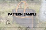 Leather Messenger Zip Bag Pattern: Two Sizes (PDF & DXF) - Image 9
