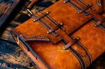 Oldschool Leather Briefcase Pattern: Shoulder Bag PDF Template (DXF) - Image 2