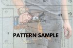 PDF & DXF Leather Driller Holster - Magnetic Wristband Leather Pattern - Leather Pdf Template - Eletric Scredriver Holster Pattern - Image 9