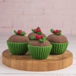 Crochet patterns Christmas cupcake, Crochet cupcake pattern, Christmas crochet patterns, Crochet food pattern, Amigurumi food pattern - Image 7